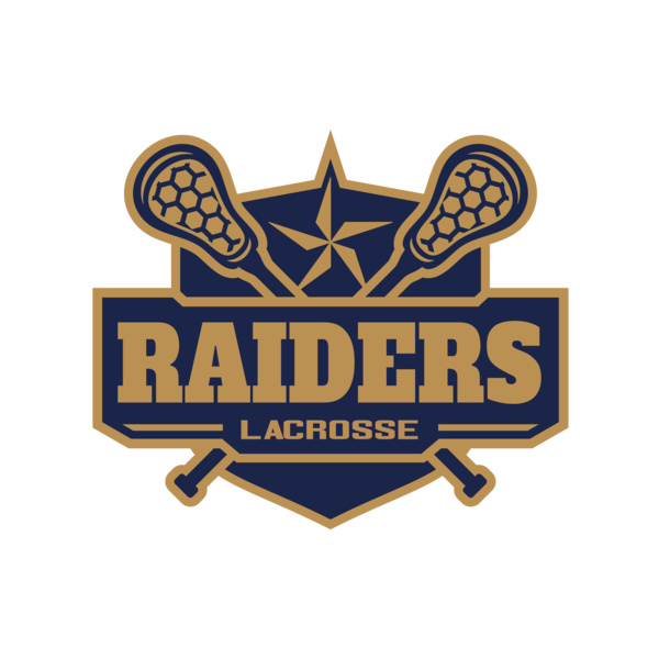 Raiders Lacrosse Logo Template Thumbnail