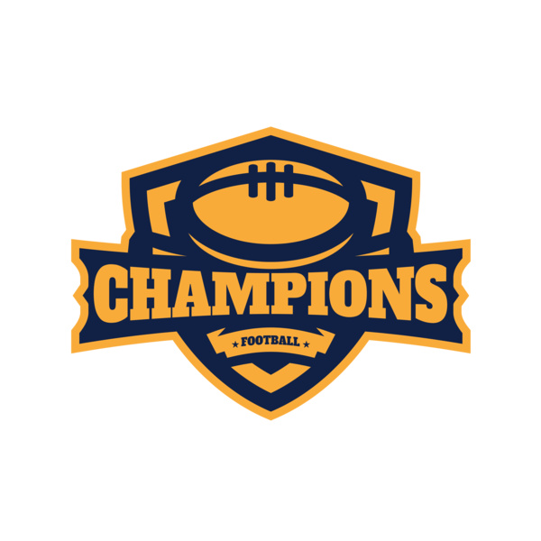 Champions Football logo template Thumbnail