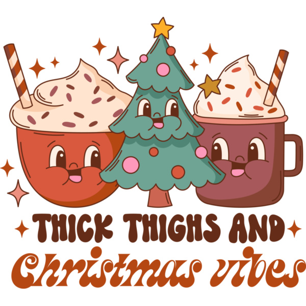 Thick Thighs and Christmas Vibes Thumbnail