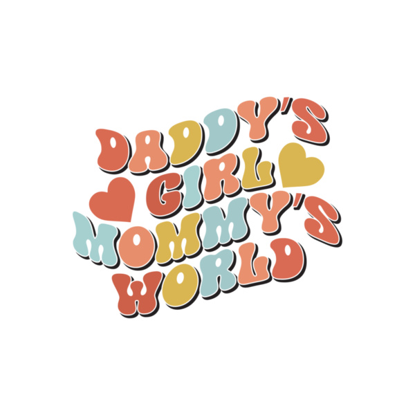 Daddy's Girl Mama's World Thumbnail