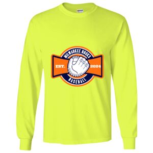 Gildan Ultra Cotton Long Sleeve T-Shirt Thumbnail
