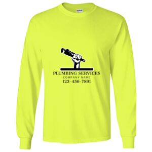 Gildan Ultra Cotton Long Sleeve T-Shirt Thumbnail