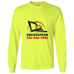 Gildan Ultra Cotton Long Sleeve T-Shirt Thumbnail
