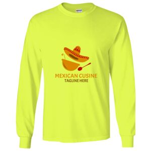 Gildan Ultra Cotton Long Sleeve T-Shirt Thumbnail