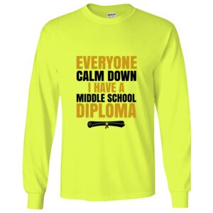 Gildan Ultra Cotton Long Sleeve T-Shirt Thumbnail