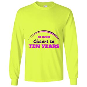 Gildan Ultra Cotton Long Sleeve T-Shirt Thumbnail