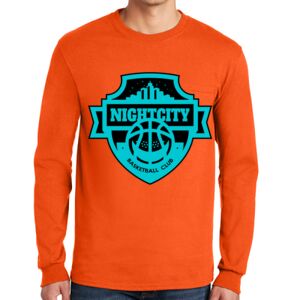 Gildan Ultra Cotton Long Sleeve T-Shirt with Pocket Thumbnail