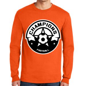 Gildan Ultra Cotton Long Sleeve T-Shirt with Pocket Thumbnail