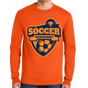 Gildan Ultra Cotton Long Sleeve T-Shirt with Pocket Thumbnail