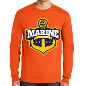 Gildan Ultra Cotton Long Sleeve T-Shirt with Pocket Thumbnail