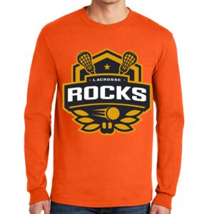 Gildan Ultra Cotton Long Sleeve T-Shirt with Pocket Thumbnail