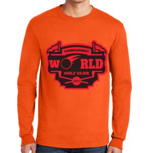 Gildan Ultra Cotton Long Sleeve T-Shirt with Pocket Thumbnail