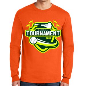 Gildan Ultra Cotton Long Sleeve T-Shirt with Pocket Thumbnail