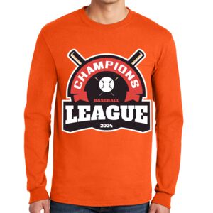 Gildan Ultra Cotton Long Sleeve T-Shirt with Pocket Thumbnail