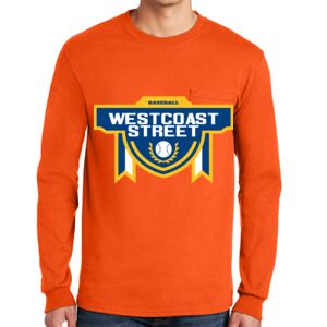 Gildan Ultra Cotton Long Sleeve T-Shirt with Pocket Thumbnail