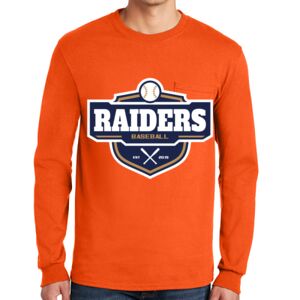 Gildan Ultra Cotton Long Sleeve T-Shirt with Pocket Thumbnail