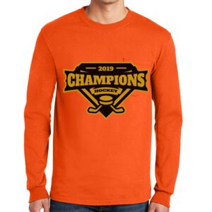 Gildan Ultra Cotton Long Sleeve T-Shirt with Pocket Thumbnail