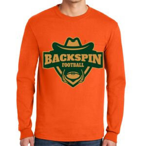 Gildan Ultra Cotton Long Sleeve T-Shirt with Pocket Thumbnail