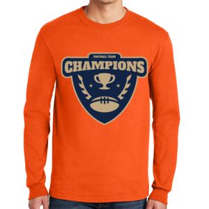 Gildan Ultra Cotton Long Sleeve T-Shirt with Pocket Thumbnail