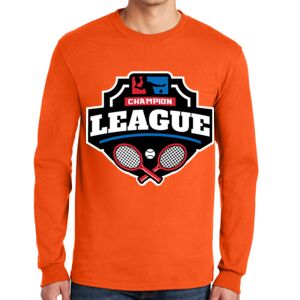 Gildan Ultra Cotton Long Sleeve T-Shirt with Pocket Thumbnail