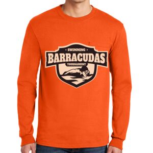 Gildan Ultra Cotton Long Sleeve T-Shirt with Pocket Thumbnail