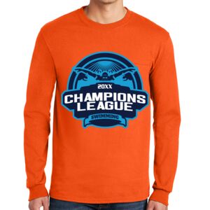 Gildan Ultra Cotton Long Sleeve T-Shirt with Pocket Thumbnail