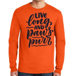 Gildan Ultra Cotton Long Sleeve T-Shirt with Pocket Thumbnail