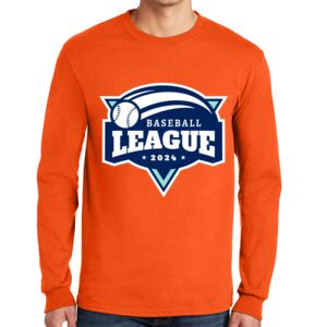 Gildan Ultra Cotton Long Sleeve T-Shirt with Pocket Thumbnail