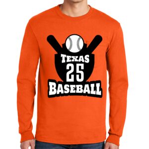 Gildan Ultra Cotton Long Sleeve T-Shirt with Pocket Thumbnail