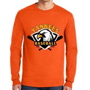 Gildan Ultra Cotton Long Sleeve T-Shirt with Pocket Thumbnail