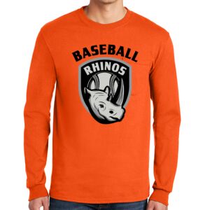 Gildan Ultra Cotton Long Sleeve T-Shirt with Pocket Thumbnail