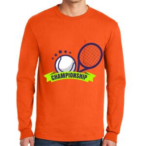 Gildan Ultra Cotton Long Sleeve T-Shirt with Pocket Thumbnail