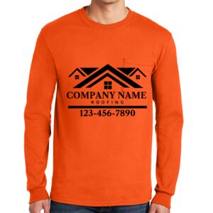 Gildan Ultra Cotton Long Sleeve T-Shirt with Pocket Thumbnail