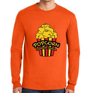 Gildan Ultra Cotton Long Sleeve T-Shirt with Pocket Thumbnail