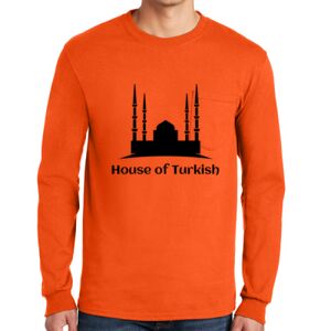 Gildan Ultra Cotton Long Sleeve T-Shirt with Pocket Thumbnail