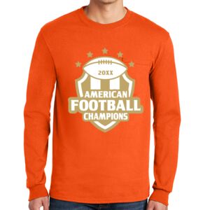 Gildan Ultra Cotton Long Sleeve T-Shirt with Pocket Thumbnail