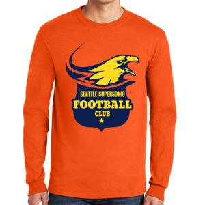 Gildan Ultra Cotton Long Sleeve T-Shirt with Pocket Thumbnail