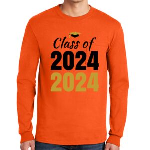 Gildan Ultra Cotton Long Sleeve T-Shirt with Pocket Thumbnail