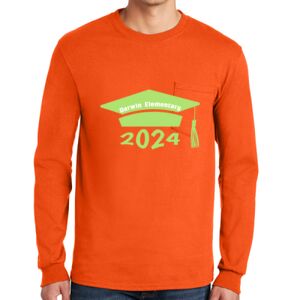 Gildan Ultra Cotton Long Sleeve T-Shirt with Pocket Thumbnail