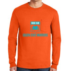 Gildan Ultra Cotton Long Sleeve T-Shirt with Pocket Thumbnail