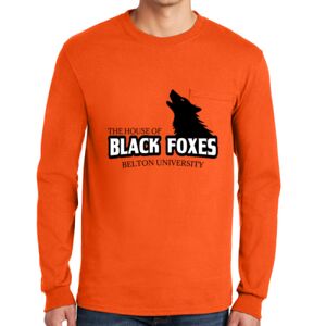 Gildan Ultra Cotton Long Sleeve T-Shirt with Pocket Thumbnail