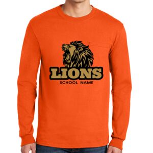 Gildan Ultra Cotton Long Sleeve T-Shirt with Pocket Thumbnail