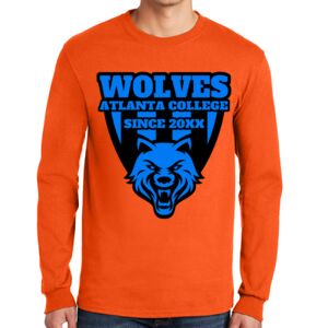 Gildan Ultra Cotton Long Sleeve T-Shirt with Pocket Thumbnail