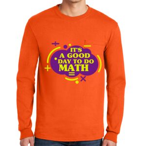 Gildan Ultra Cotton Long Sleeve T-Shirt with Pocket Thumbnail