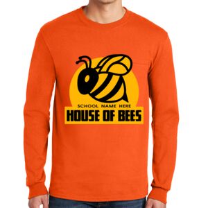 Gildan Ultra Cotton Long Sleeve T-Shirt with Pocket Thumbnail