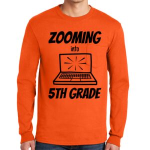 Gildan Ultra Cotton Long Sleeve T-Shirt with Pocket Thumbnail