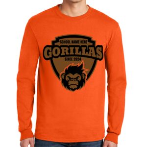 Gildan Ultra Cotton Long Sleeve T-Shirt with Pocket Thumbnail