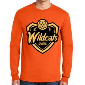 Gildan Ultra Cotton Long Sleeve T-Shirt with Pocket Thumbnail