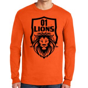 Gildan Ultra Cotton Long Sleeve T-Shirt with Pocket Thumbnail