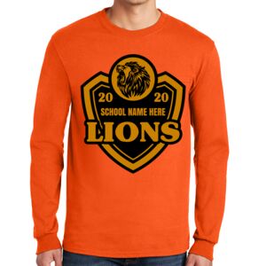 Gildan Ultra Cotton Long Sleeve T-Shirt with Pocket Thumbnail